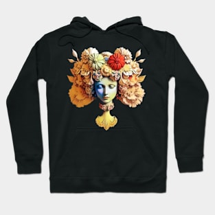 baroque woman portrait Hoodie